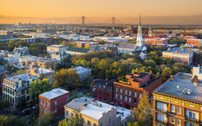 Savannah Georgia Skyline